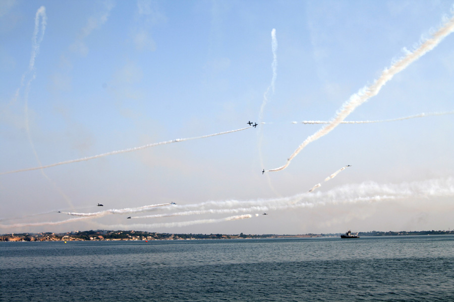 frecce tricolori a siracusa