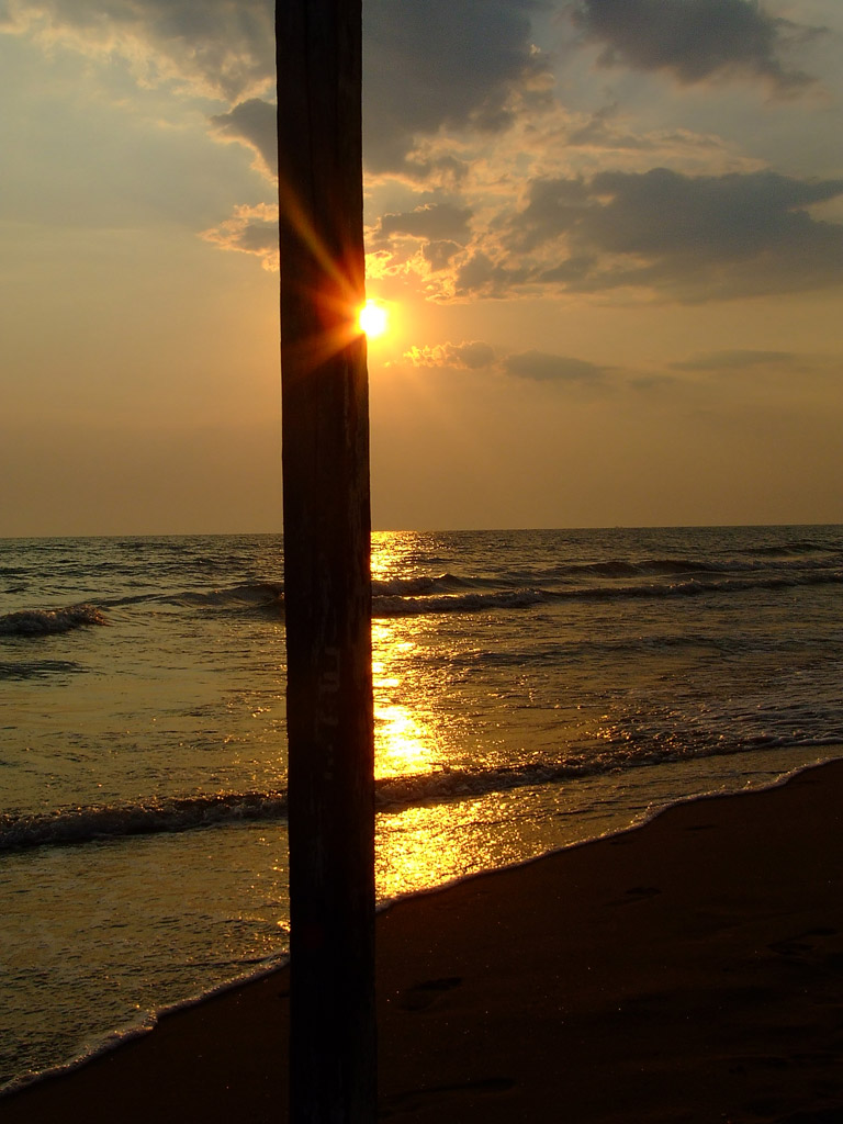 Palo al tramonto...