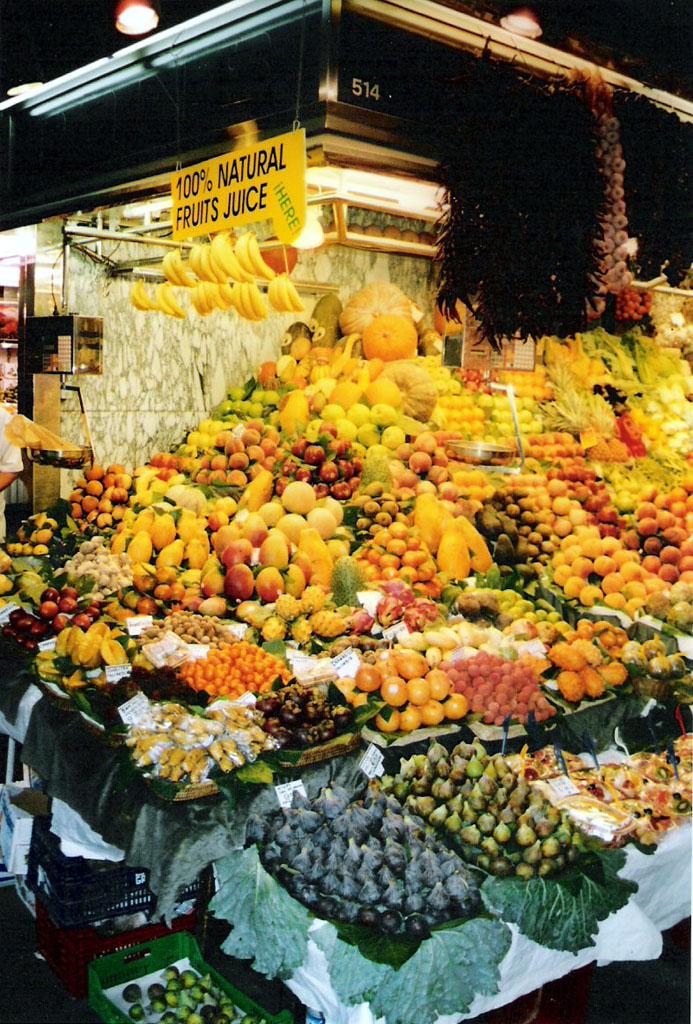 Banco di frutta