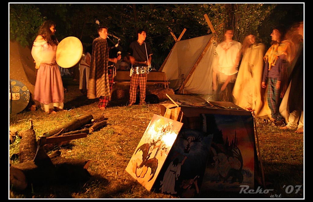 Accampamento celtico