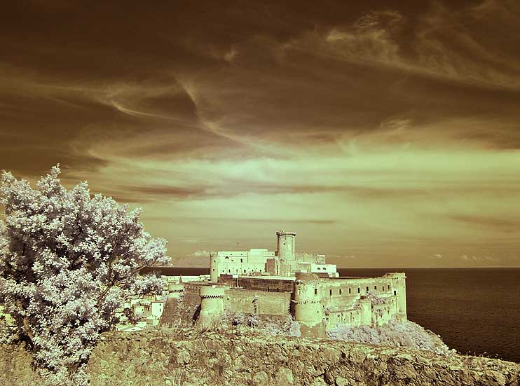 gaeta con filtro infrarosso...