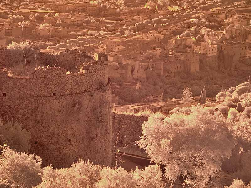 dall' alto del tempio di Giove di Terracina...