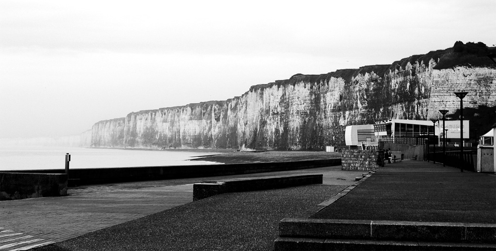 white cliffs