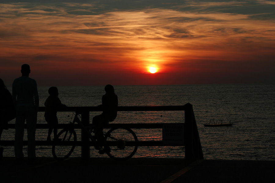tramonto a Etrett
