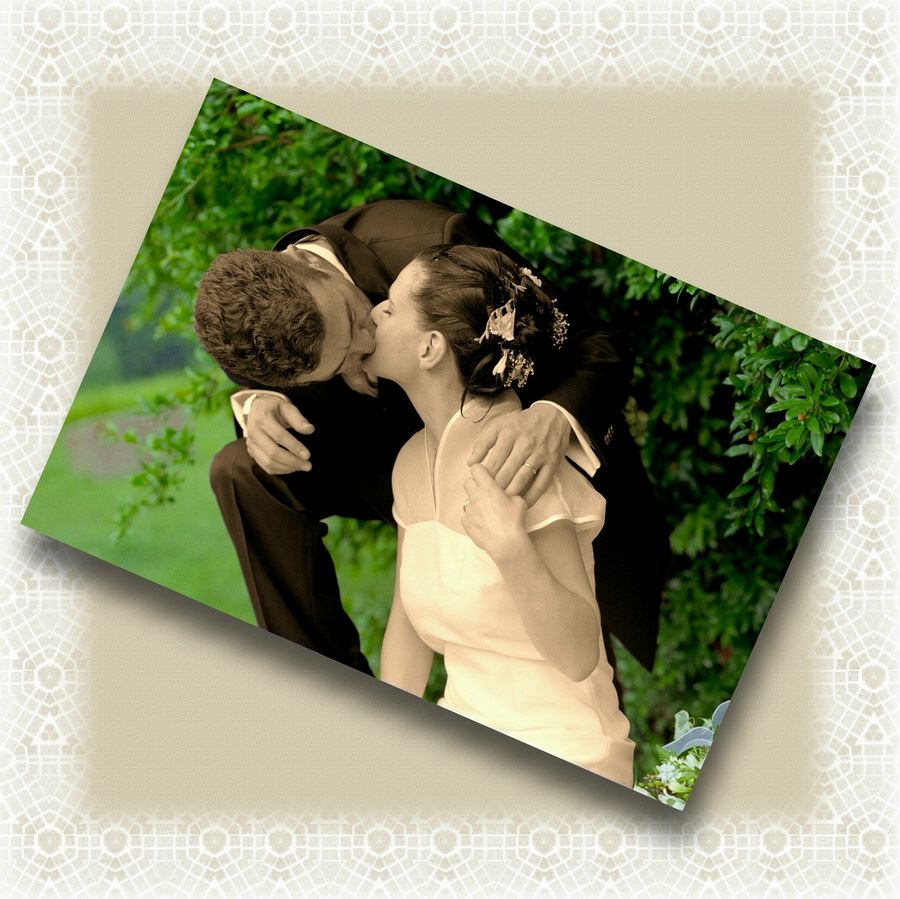un bacio nell'album