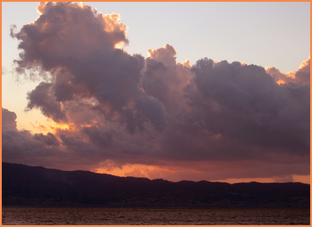 Tramonto rosso