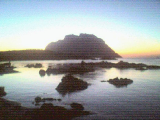 tavolara all'alba