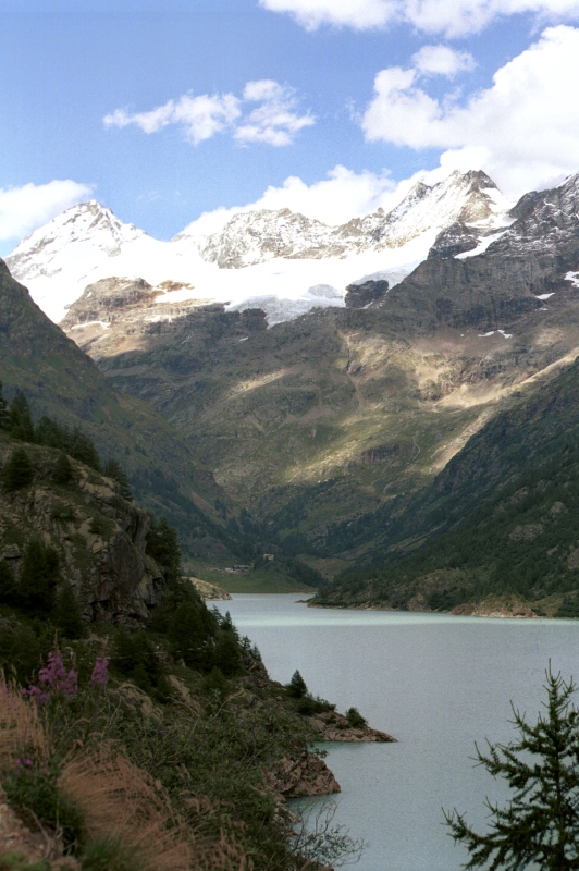 Ghiacciaio sul lago