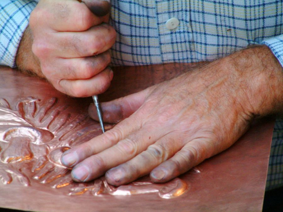 vecchio artigiano