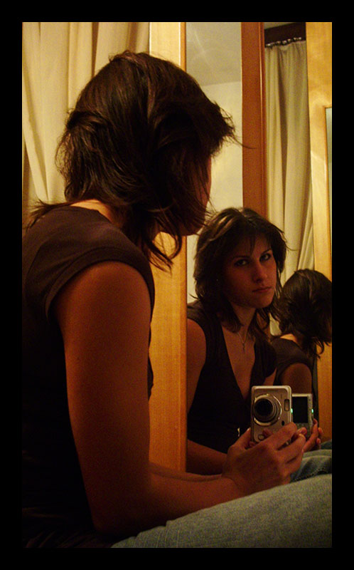 Lara in the mirror 2