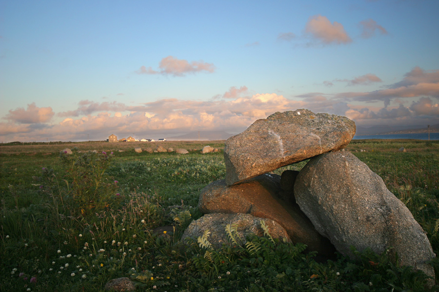 tramonto a Tory island