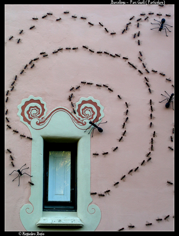 Parc Guell - Casa di Gaud - Particolare