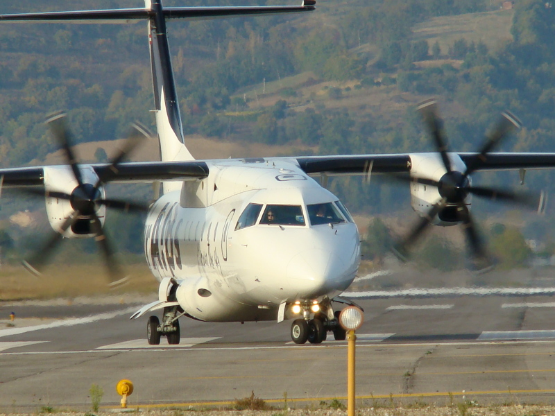 Aereo in fase di decollo