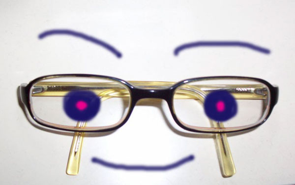 me and my glasses