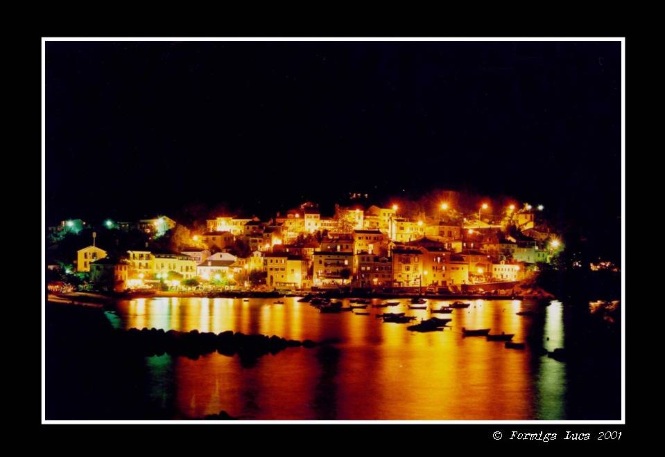 Panorama di Mocenicka Draga, Croazia