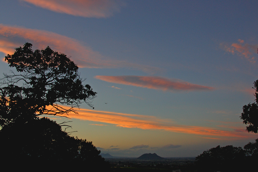 tramonto sulla rocca (Cavour)