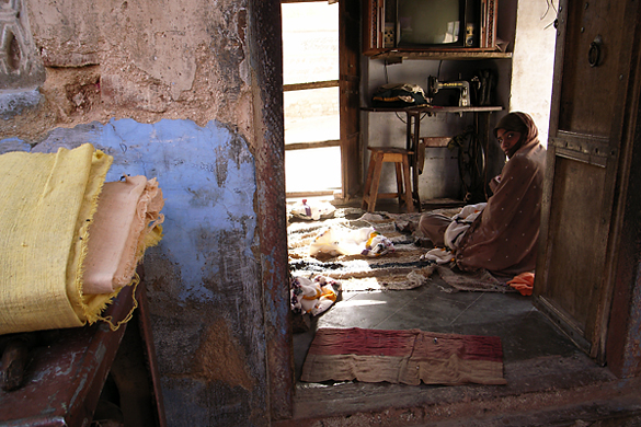 Bikaner regno delle stoffe colorate 04