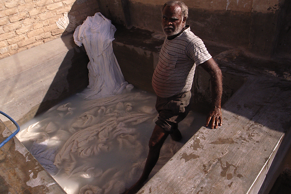 Bikaner regno delle stoffe colorate 10