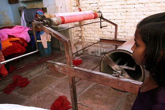 Bikaner regno delle stoffe colorate 11