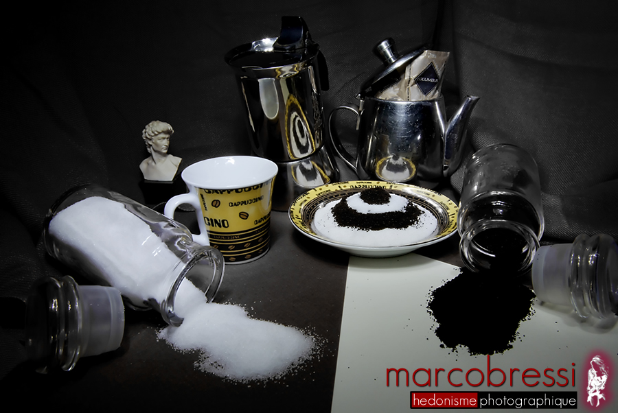 David's coffee (light painting)