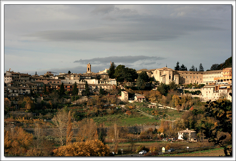 Spoleto dall'alto