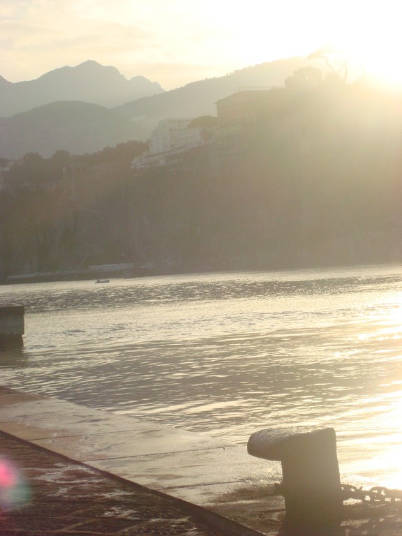 alba sul porto