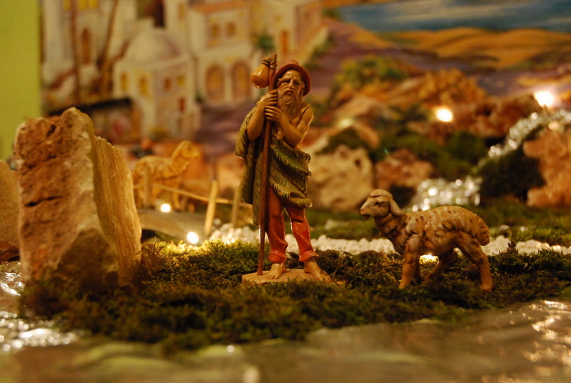 un p di presepe di mio figlio