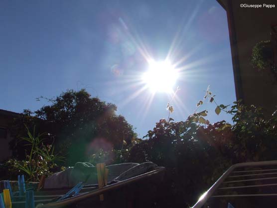 Sun from my home