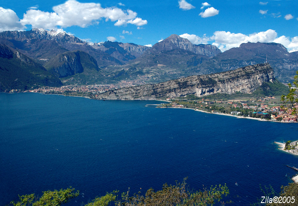 Panorama  Lago di Garda Trentino