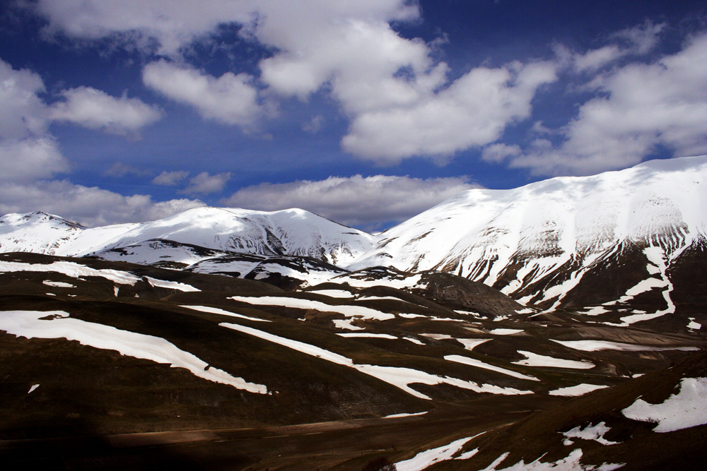 chiazze di neve