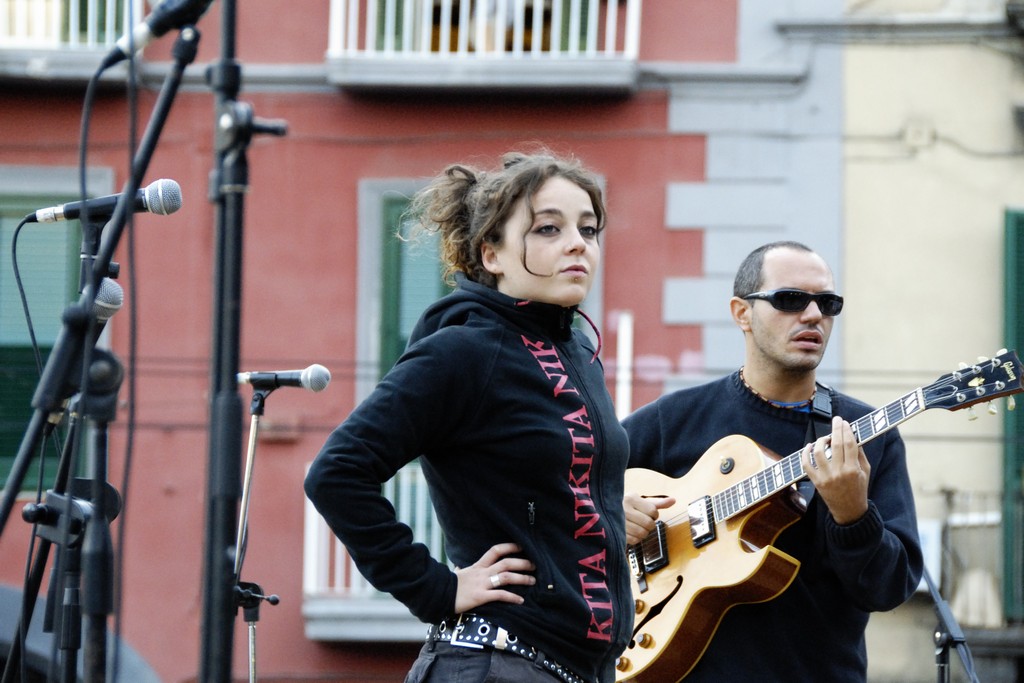 la cantante