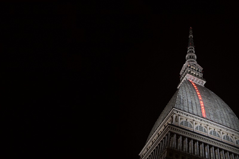 Torino-Mole by night