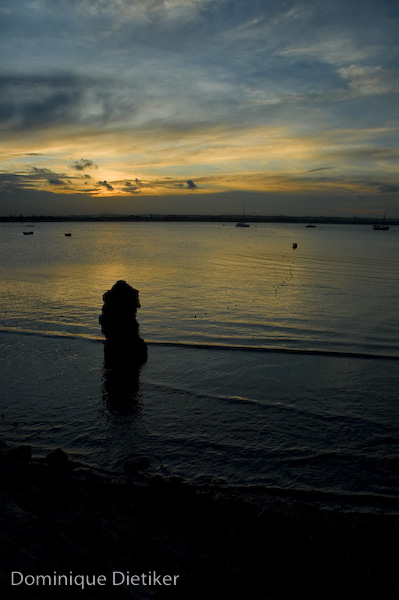 Tramonto al molo
