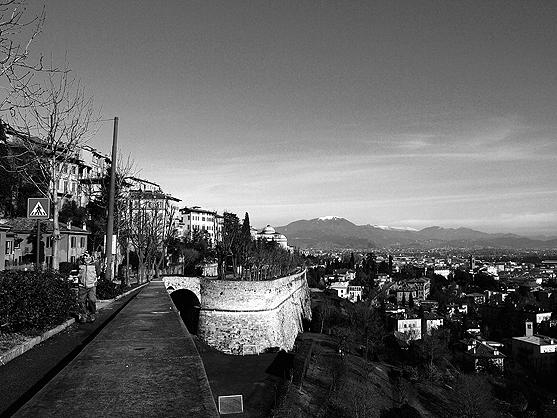 citta alta BN