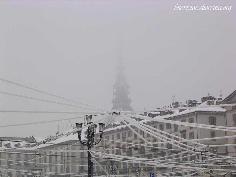 Torino innevata