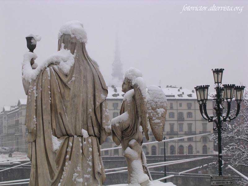 Torino innevata