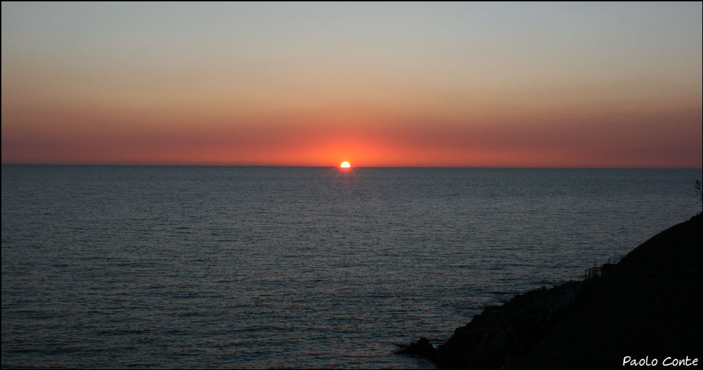 Tramonto a Punta Rossa