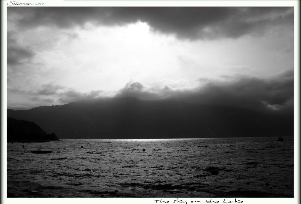 The Sky on the Lake