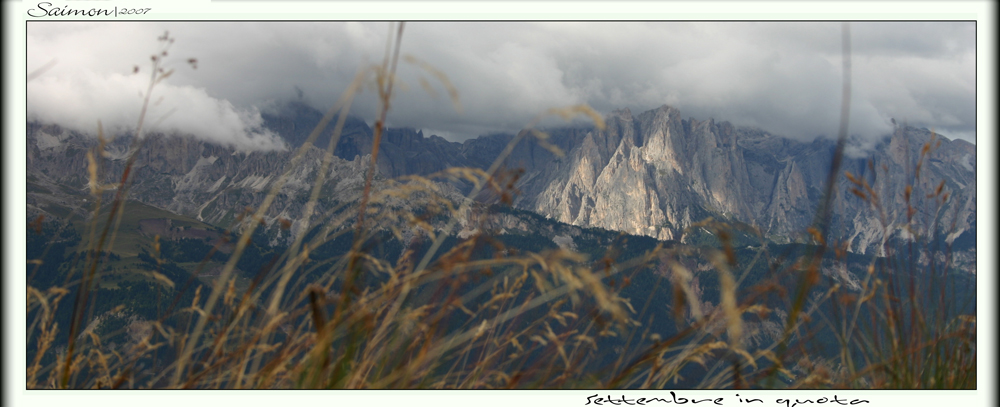 Settembre in quota
