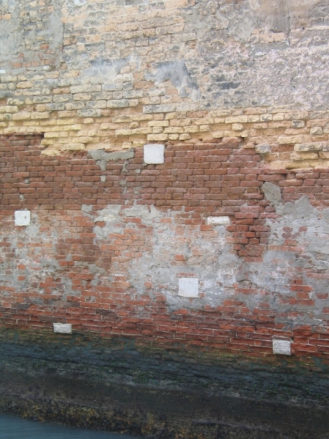 Il muro a Venezia