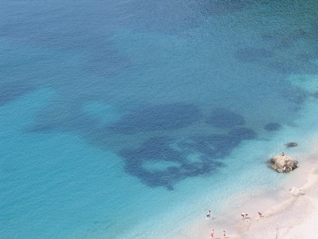 Il mare dall'alto