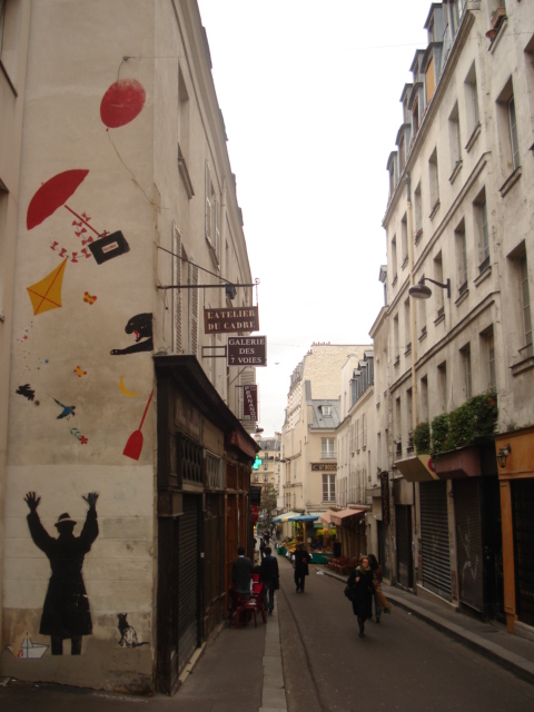 Freedom in Latin Quarter, in Paris (designed by Nemo)