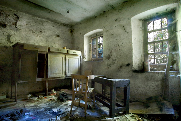 Maglio di Clanezzo - Interno. La stanza dimenticata