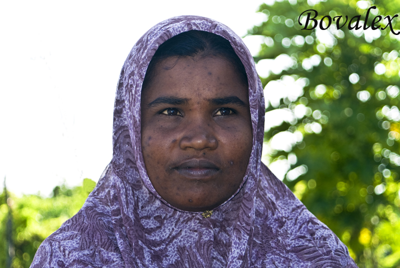 Maldive - la moglie del contadino