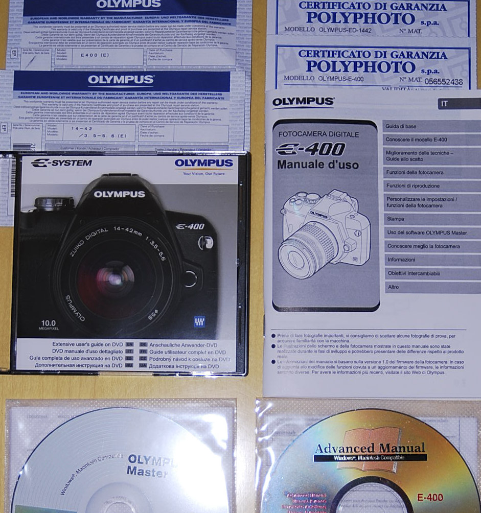 Garanzie e cd Kit