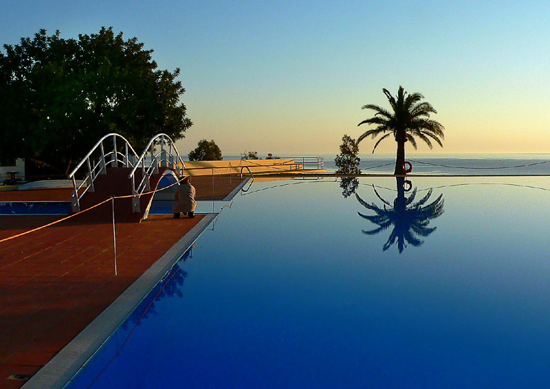 Riflessi all'alba