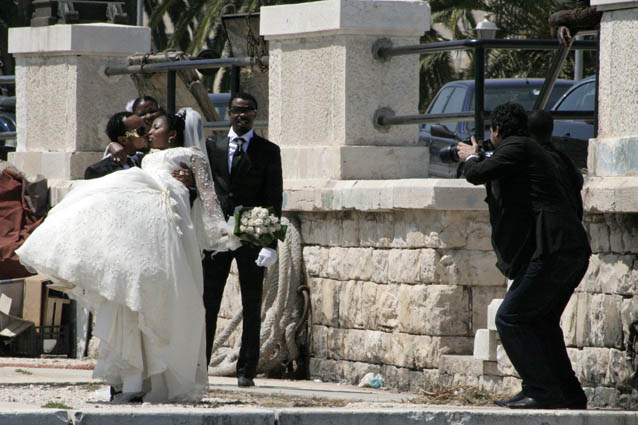 just married