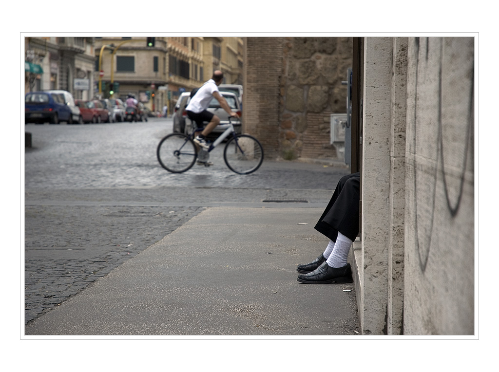 il calzino bianco...
