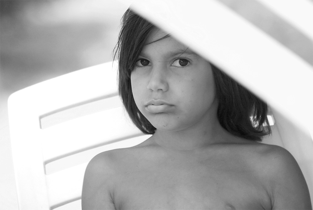 Bimba al mare