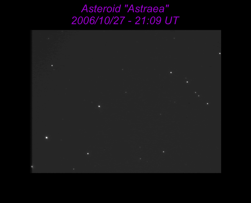 Trasito asteroide Astraea.